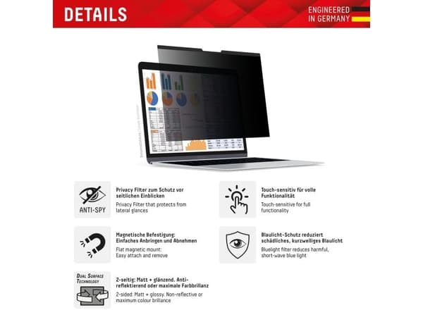 E.V.I. DISPLEX Privacy Safe Universal (Mag) 14", 16:10