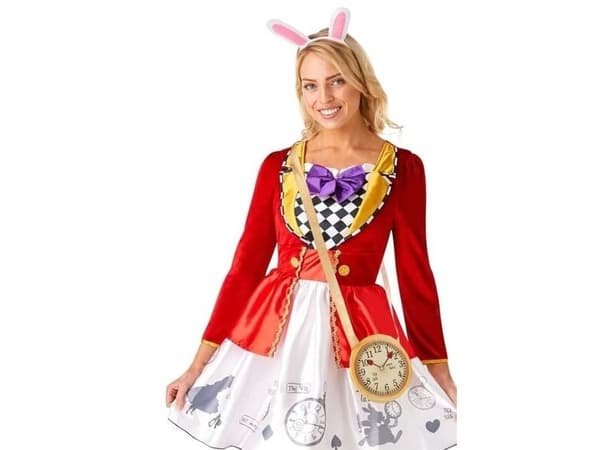 Disney vit kanindräkt