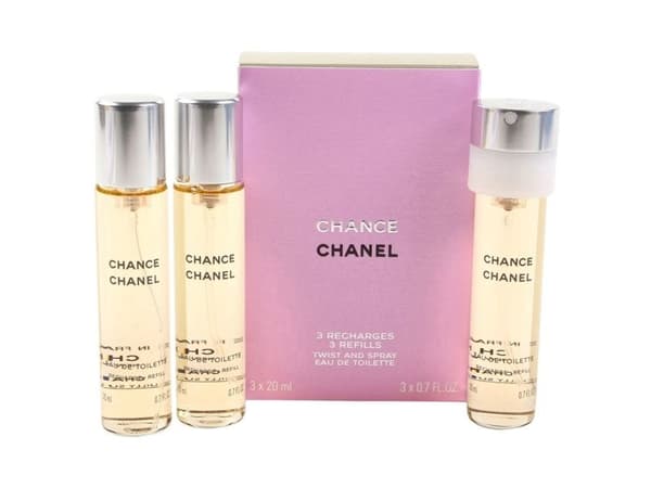 Chanel Chance edt 3x20ml refills