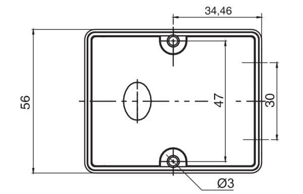 Zamel Surface mounted twilight switch with 230V AC probe IP65 WZH-01