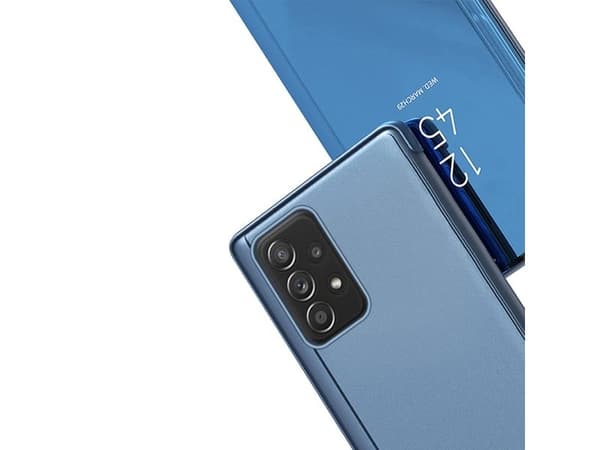 Clear View Case flipskydd Samsung Galaxy A73 blå