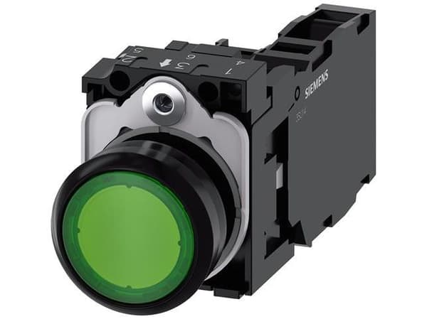 Siemens 3SU11020AB401FA0 3SU1102-0AB40-1FA0 tryckknapp 1 st