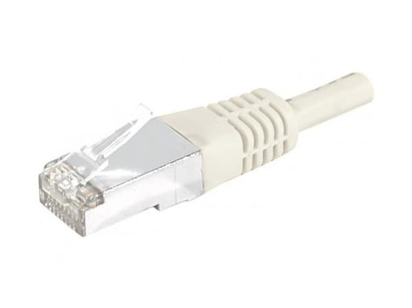 Patchkabel S/FTP, Cat.6, grå, 40,0 m patchkabel med extra smalt knäckskydd (EXC856910)