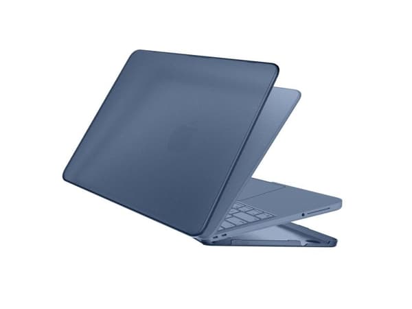 Tech-Protect mjukt etui i softshell för MacBook NEO 13 2026 matt indigo