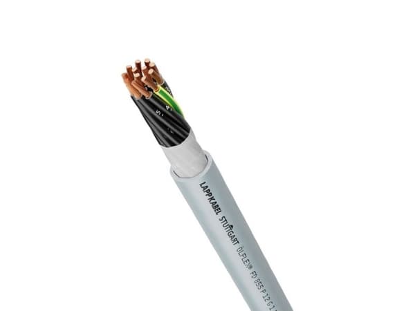 LAPP 27560-100 Peräkaapeli ÖLFLEX® FD 855 P 2 x 1 mm² Harmaa 100 m