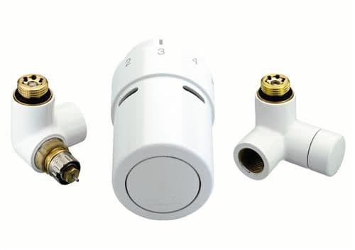 Ventilsats RTX sidoläge vänster vit 9016