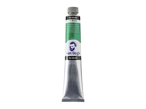 Van Gogh oljefärg i tub Permanent Green Deep 619