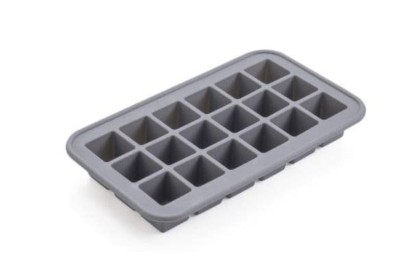 Affek Design CUBE ICE silikon 26x10,8x3,5 cm grå