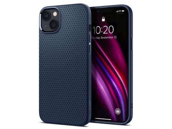 Spigen ACS04892, Mobilskal, Apple, iPhone 14 Plus, 17 cm (6.7"), Blå