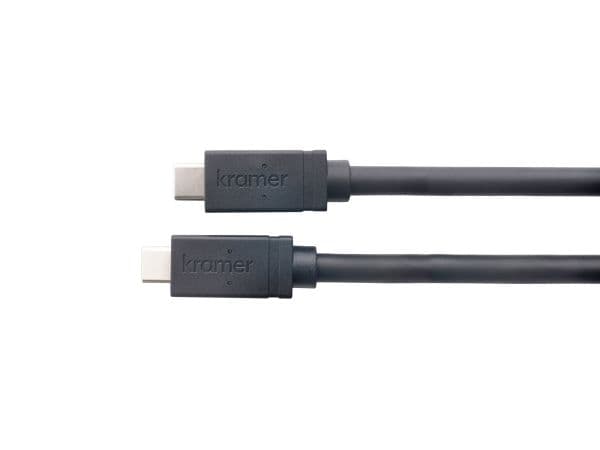 Kramer Electronics CA–U32/FF–10, 3 m, USB C, USB C, USB 3.2 Gen 2 (3.1 Gen 2), Sort