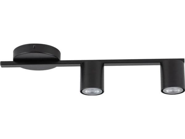Sigma innfelt taklampe Sky rør til kontor sort