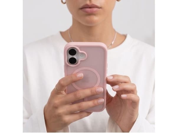 Tech-Protect BasicMag MagSafe iPhone 17 Case - Matte Pink