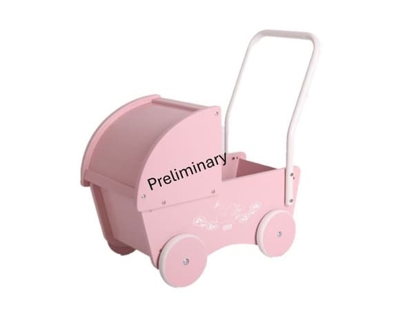 KREA nukenvaunut Rose