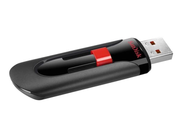 SanDisk Cruzer Glide - USB-flashstasjon - 128 GB - USB 2.0