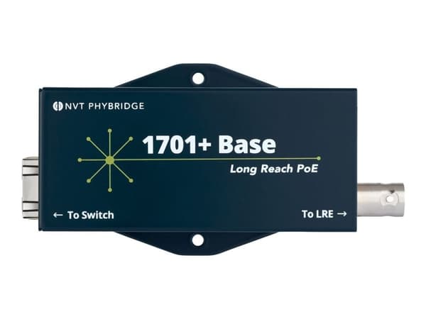 NVT Phybridge Switch PoE över Coax Single Pair 1701 Extender Kit