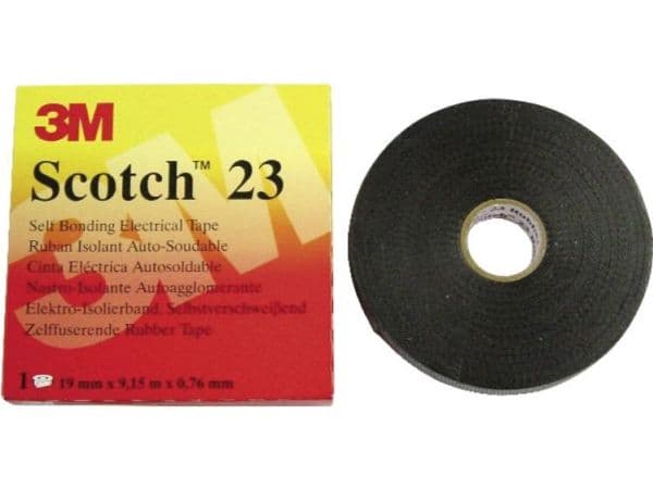 3M Scotch isoleringstejp SCOTCH 23 19mm 9,15m