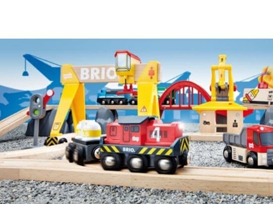 BRIO 33097 Cargo Railway Deluxe Set