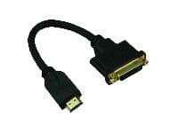 MicroConnect - Video adapter - HDMI hann til DVI hunn - 15 cm