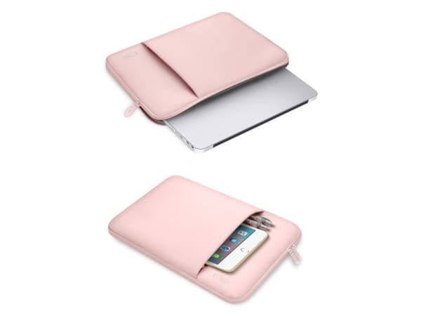 Tech-Protect neopren laptopväska 14" - rosa