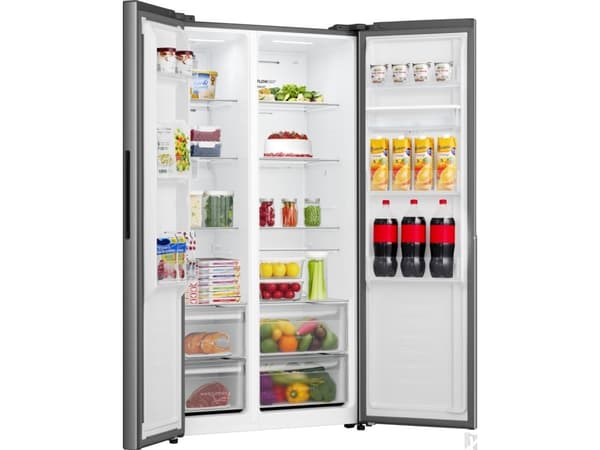 Gorenje NRS917E41XWD side-by-side, sølv