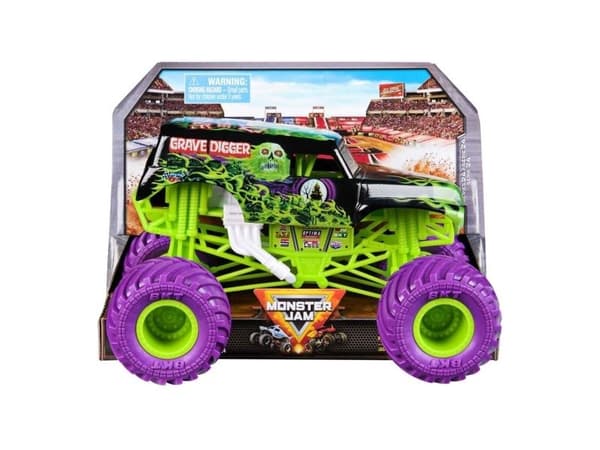 Monster Jam 1:24 støbte figurer - Grave Digger
