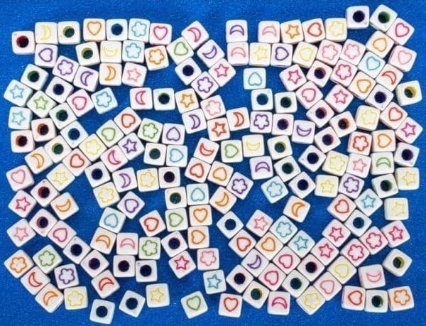 FANDY perler - symboler 6 mm (30 g)