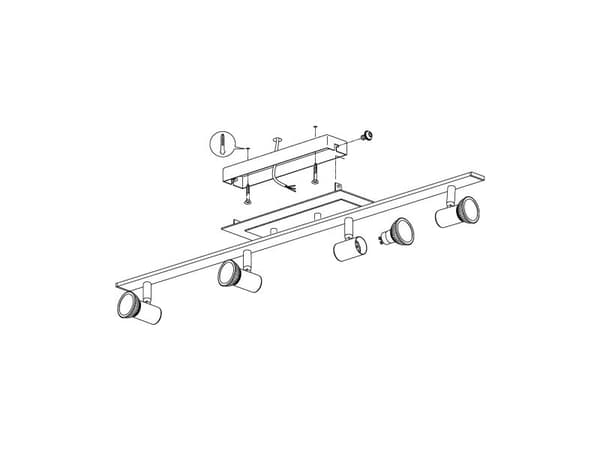 EGLO ROTTELO SPOT 5W 4L BS/KROMI