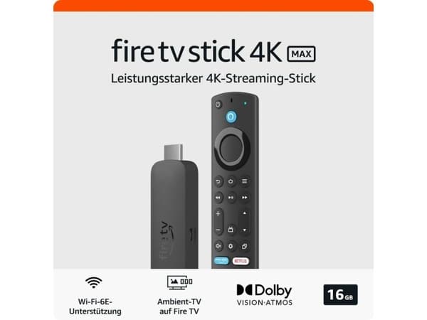 Amazon Fire TV Stick 4K MAX 2023 media player