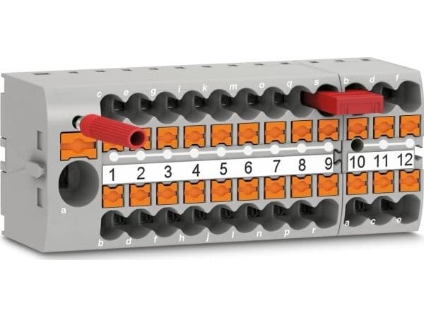 Fordelerblok PTFIX 6/18X2,5-NS35 BU
