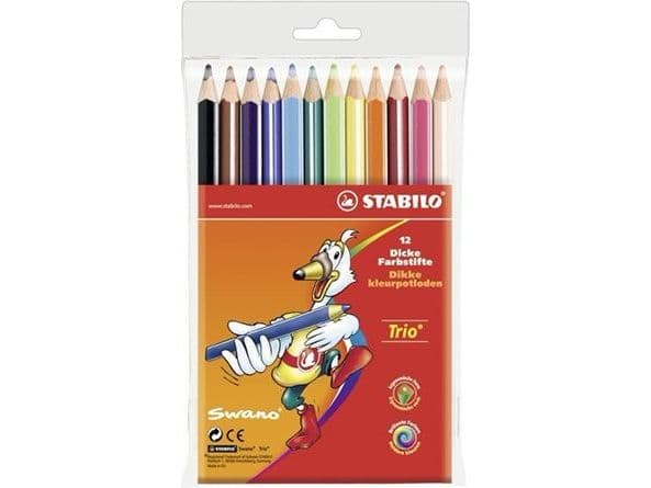 Corex Stabilo Crayons Trio 12 colors (203/12-02)