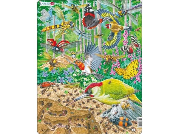 Pussel Skogsmarken – 40 bitar, Maxi (36,5 x 28,5 cm)