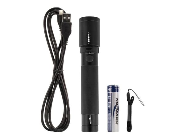 ANSMANN Future T400FR - Taskulamppu - LED - 5 W - musta