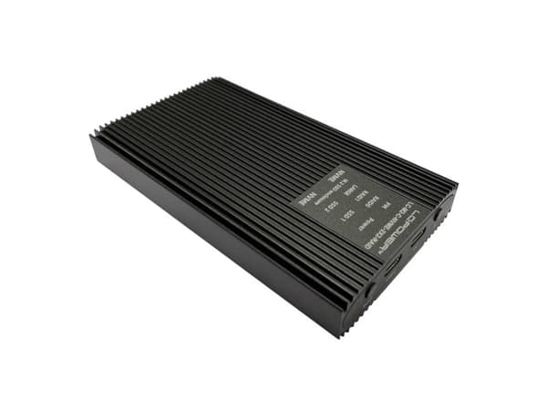 LC Power - Lagringspakning - antracit (sort)