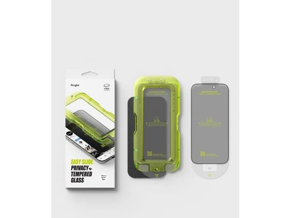 SZKLO PRYWATYZUJACE RINGKE EASY SLIDE 2-PACK IPHONE 18 PRO MAX PRIVACY