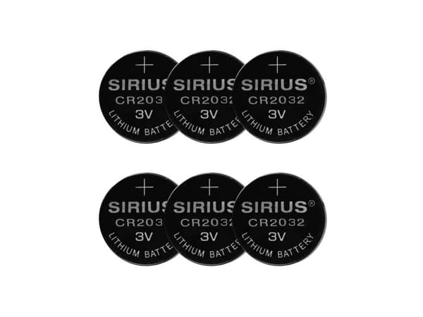 Sirius DecoPower - 6 stk CR2032