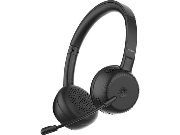 Trådløst headset ENC inkl. USB-C/USB-A-dongle + BT 5.3