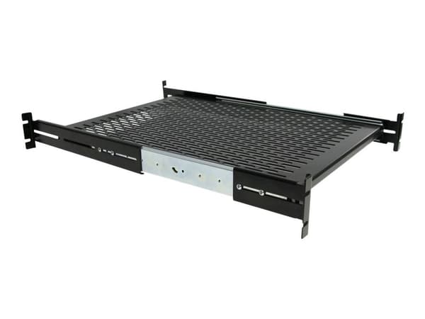 StarTech.com Server Rack Shelf - 2U - 20 to 30in Adjustable Mounting Depth - Vented - Server Rack Cabinet Shelf - 24in Deep - Hylla för rack - 1U -...