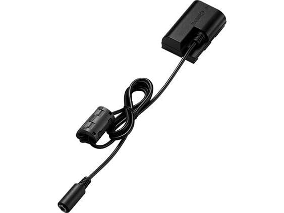 Canon DR-E6, DC coupler, Canon, musta, 1 kpl