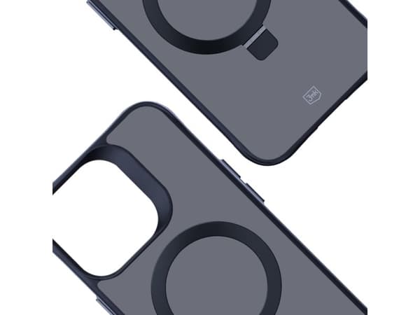 3MK Smoke-deksel til iPhone 14 Pro Max Magsafe og stativ