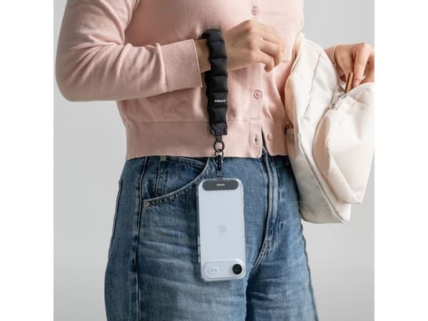 RINGE HOLDER & PUFFER HAND STRAP CALM BLACK