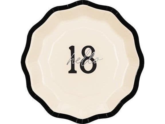 Hello 18 tallerkener 18 cm (6 stk)