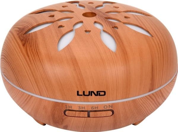 LUND Air HydroSurfer-diffusor 500 ml mörkt trä med pilot