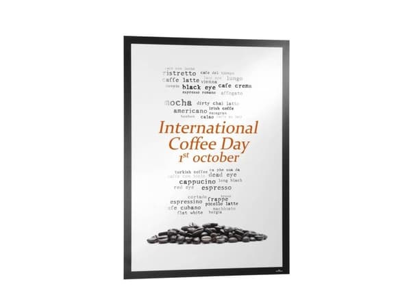 Window poster frame, Durable, 500x700 sort