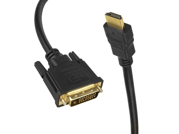 Maclean HDMI til DVI-D-kabel 2 m svart (MCTV-717)