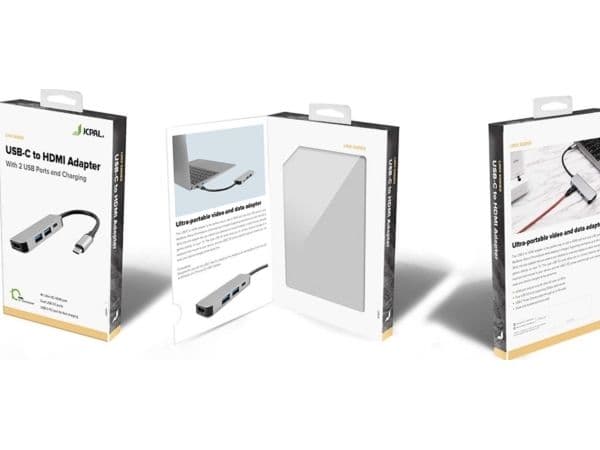 Dockingstasjon/replikator Jcpal Linx USB-C (JCP6189)