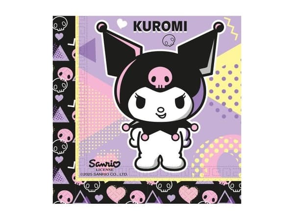 Kuromi servietter, 20 stk