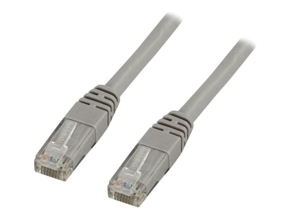 Kbl TP 0_3m GRÅ CAT6 patchkabel