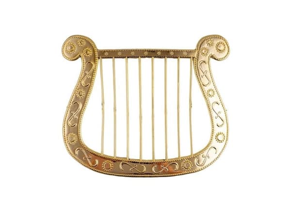 Guld engleharpe