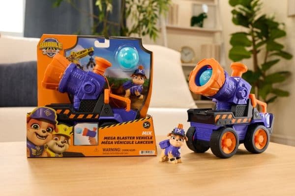 Rubble & Crew Mix's Mega Blaster Vehicle