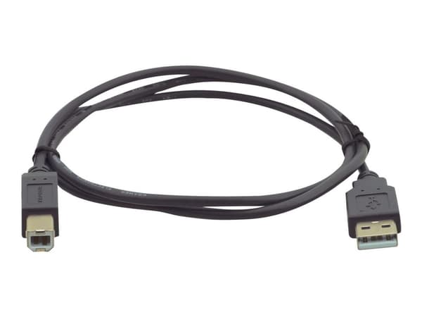 Kramer C-USB/AB-10 - USB-kabel - USB-type B (hann) til USB (hann) - USB 2.0 - 3 m - formstøpt - grå